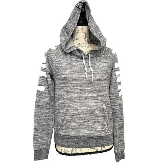 Victoria’s Secret PINK Sweatshirt Hoodie Logo Y2K 90s - Picture 1 of 6